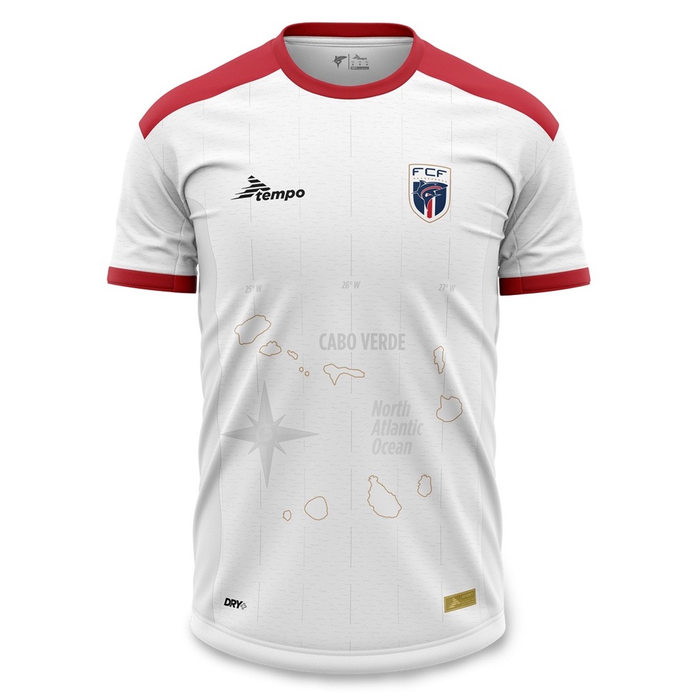 Cape Verde National Team Soccer Jersey White Football Shirt Cabo Verde S-XXL